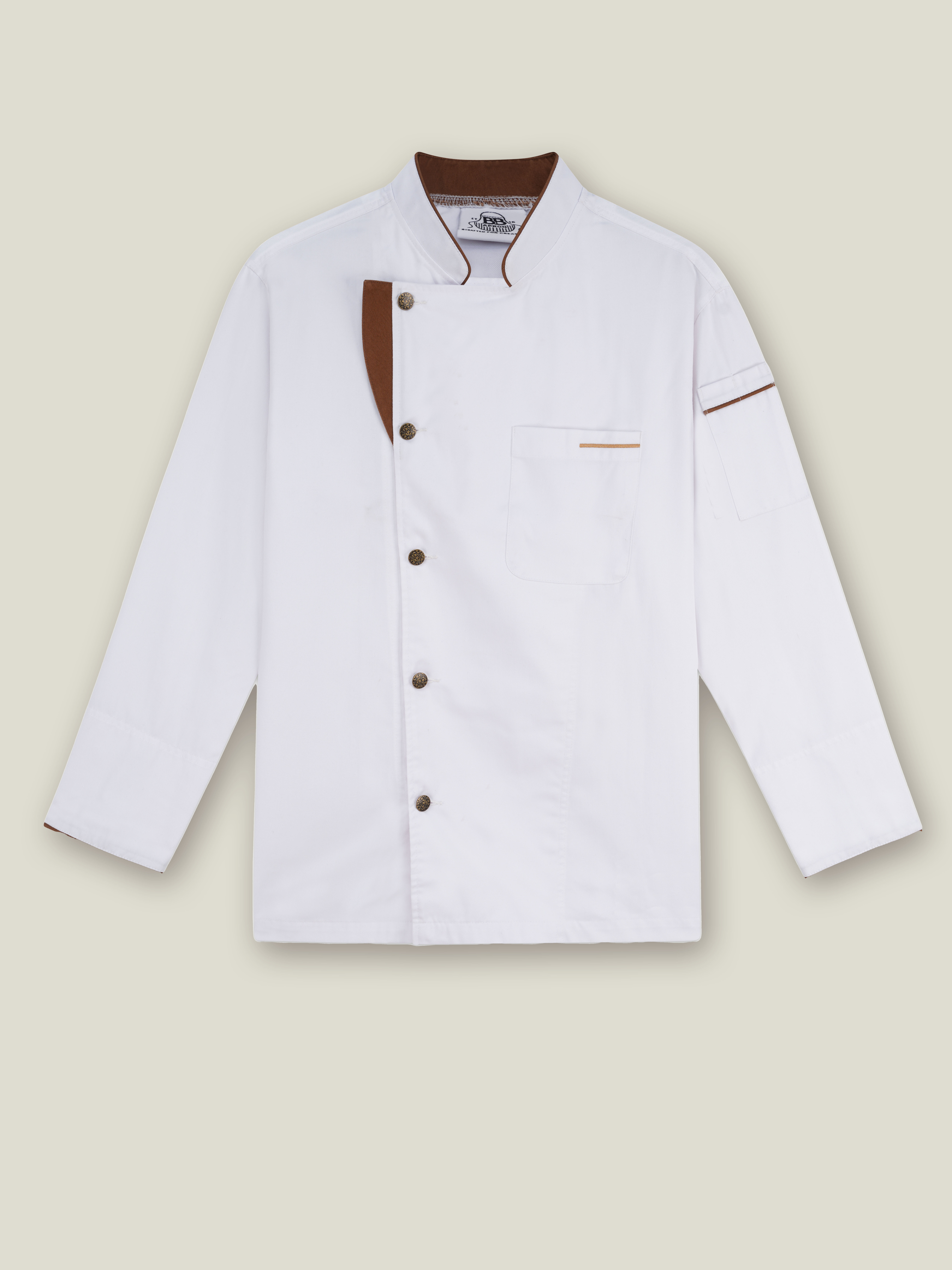 Executive Chef Coat White – Classic Fit