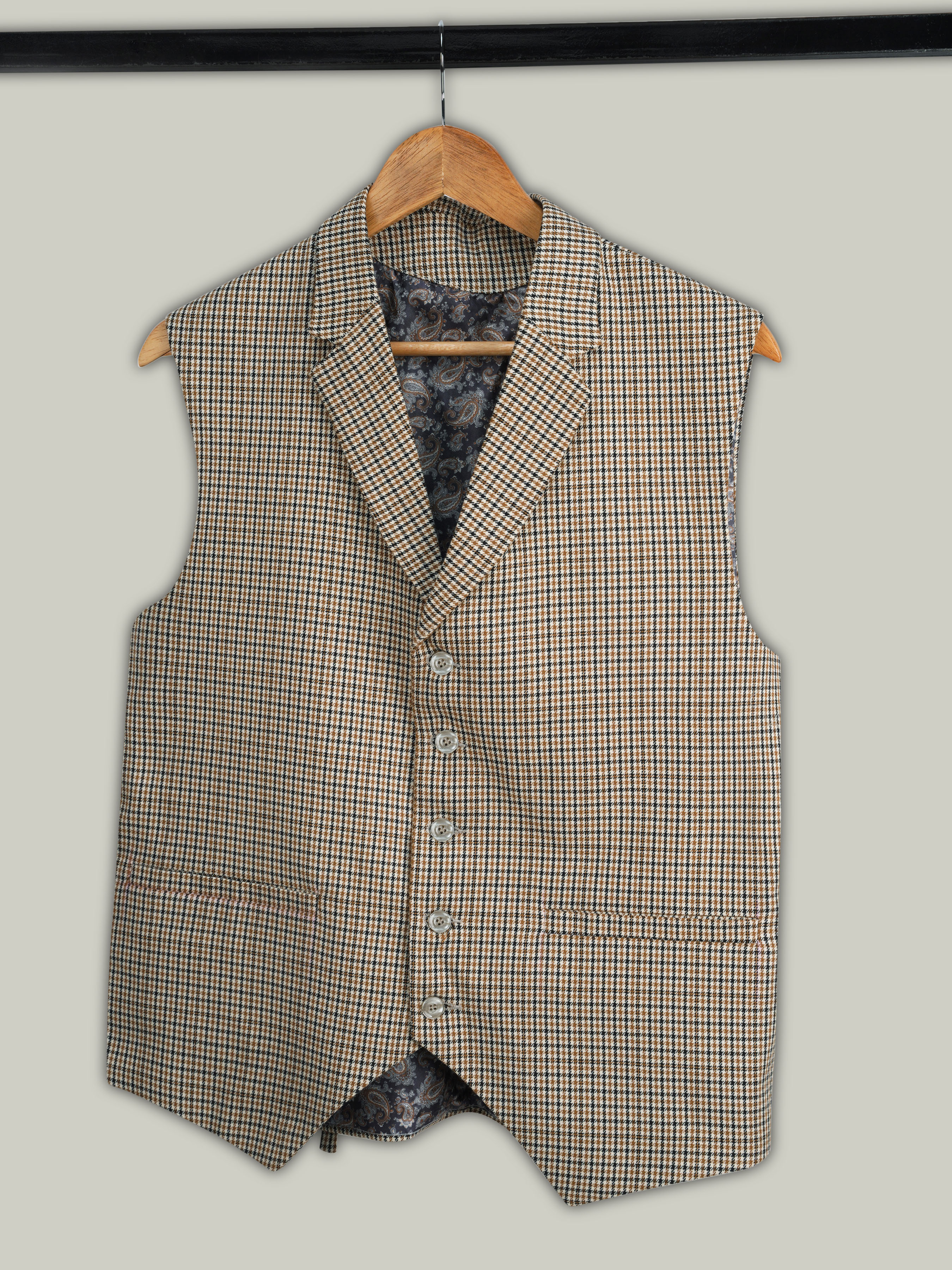 Heritage Check Waist Coat