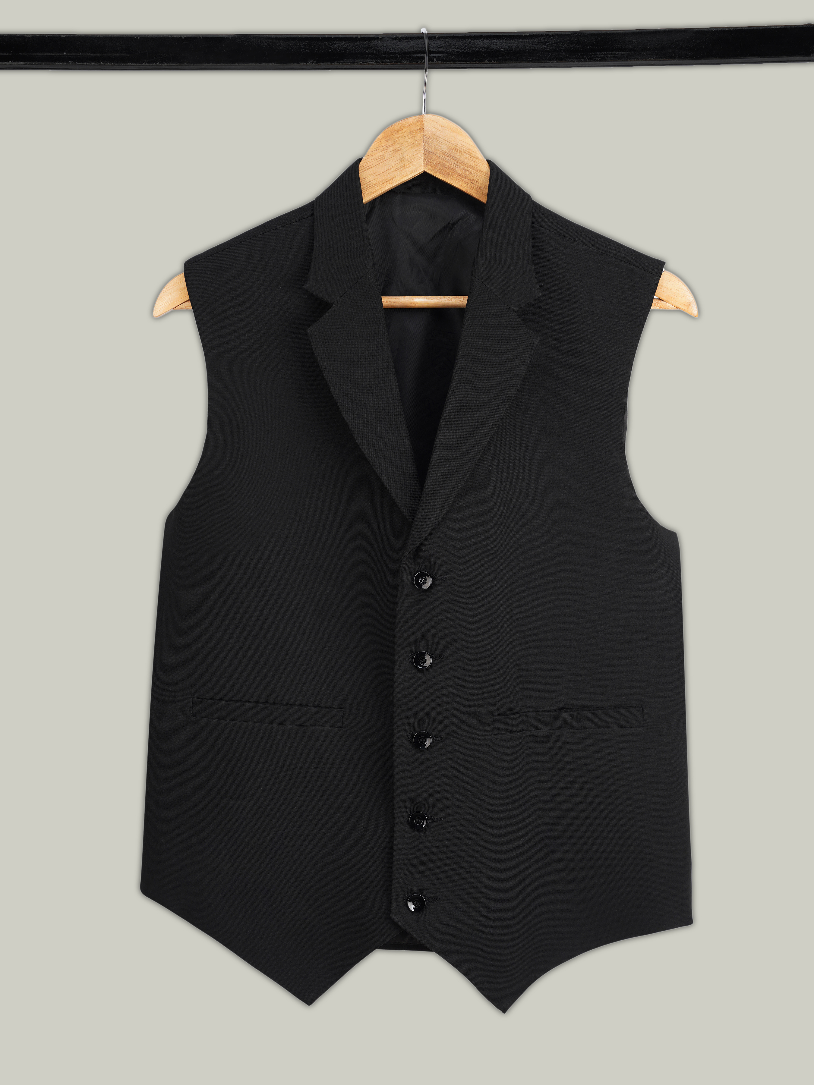 Heritage Black Waist Coat